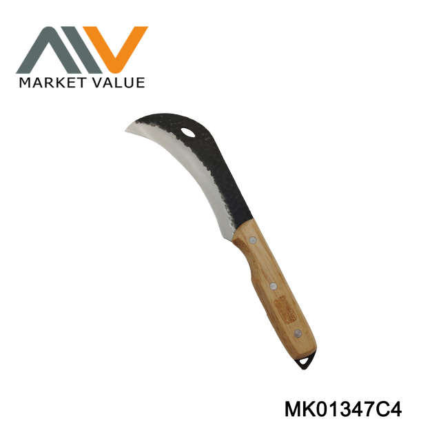 3CR13 SS Durian Knife Wooden Handle BC style 2