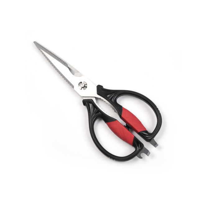 9" 7 IN 1 MULTI KITCHEN SCISSORS TPR Handle