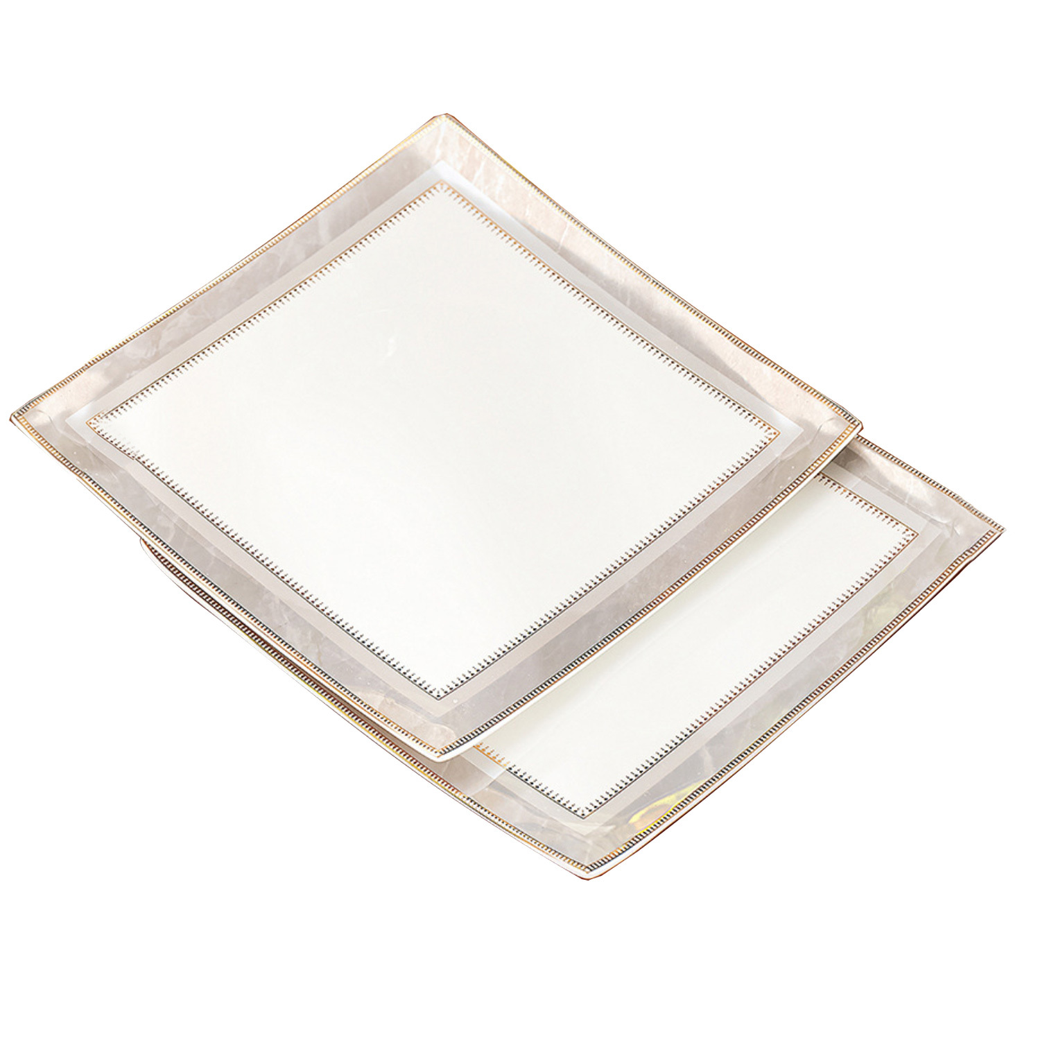 8 inch Square Appetizer Plates