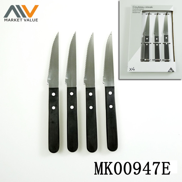 4PCS BAKELITE Handle STEAK KNIFE BOX