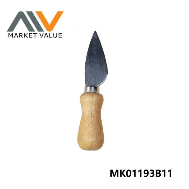 Cheese Knife with Rubberwood Handle style 2