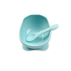 2 SETS OF SILICONE CHILDREN TABLEWARE