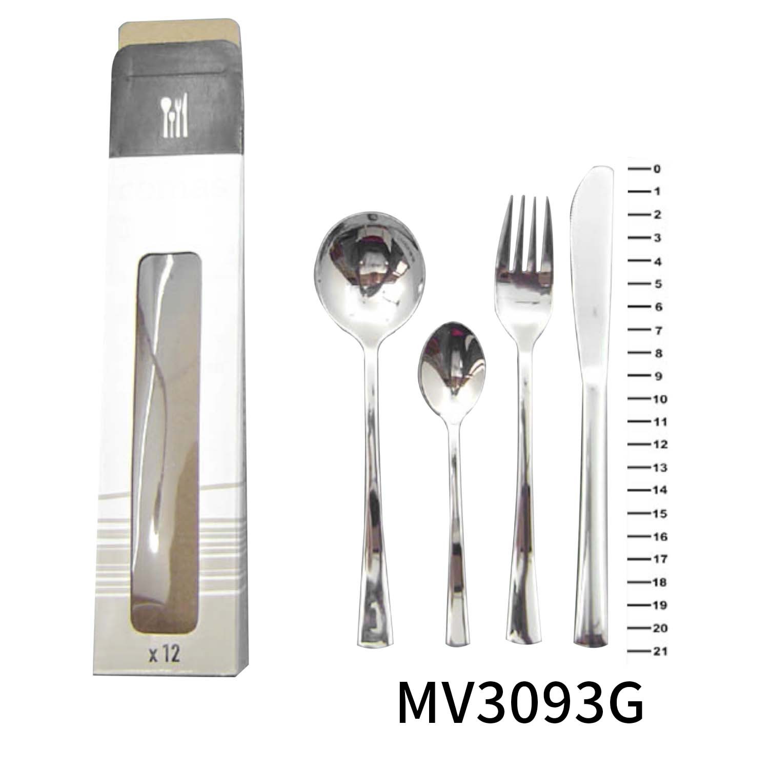 12PCS CUTLERY SET in CB style 2