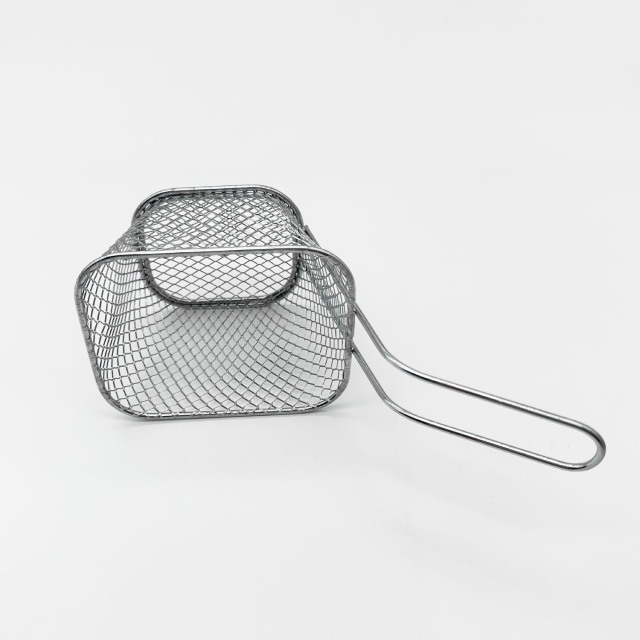 SMALL RECTANGLE FRENCH FRY SERVING BASKET TAG