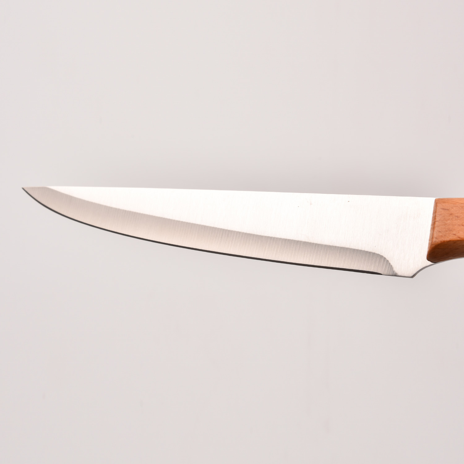 SS 8in carving knife with wooden Handle