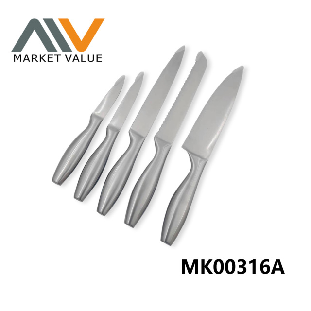 Set Of 5Pcs Knife Sets Color Box