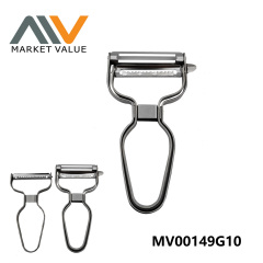 2Pcs ss Peeler 2Function