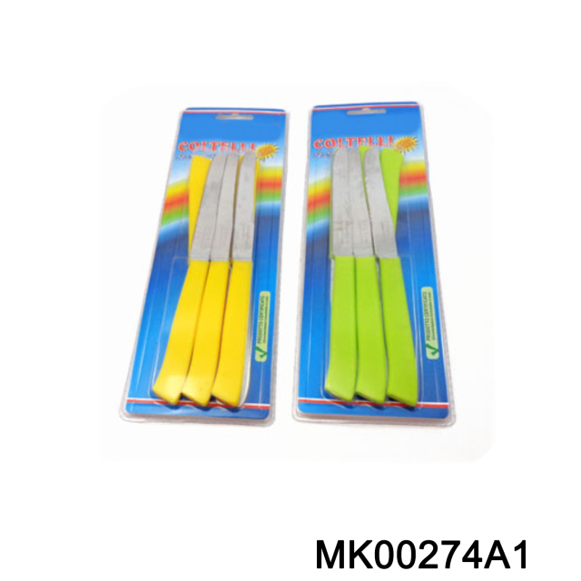6PCS SS STEAK KNIFE style 8