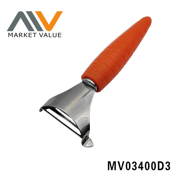 SS Peeler with PP Carrot Handle TC