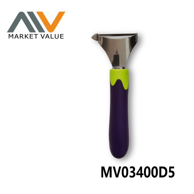 SS Peeler with PP Eggplant Handle TC