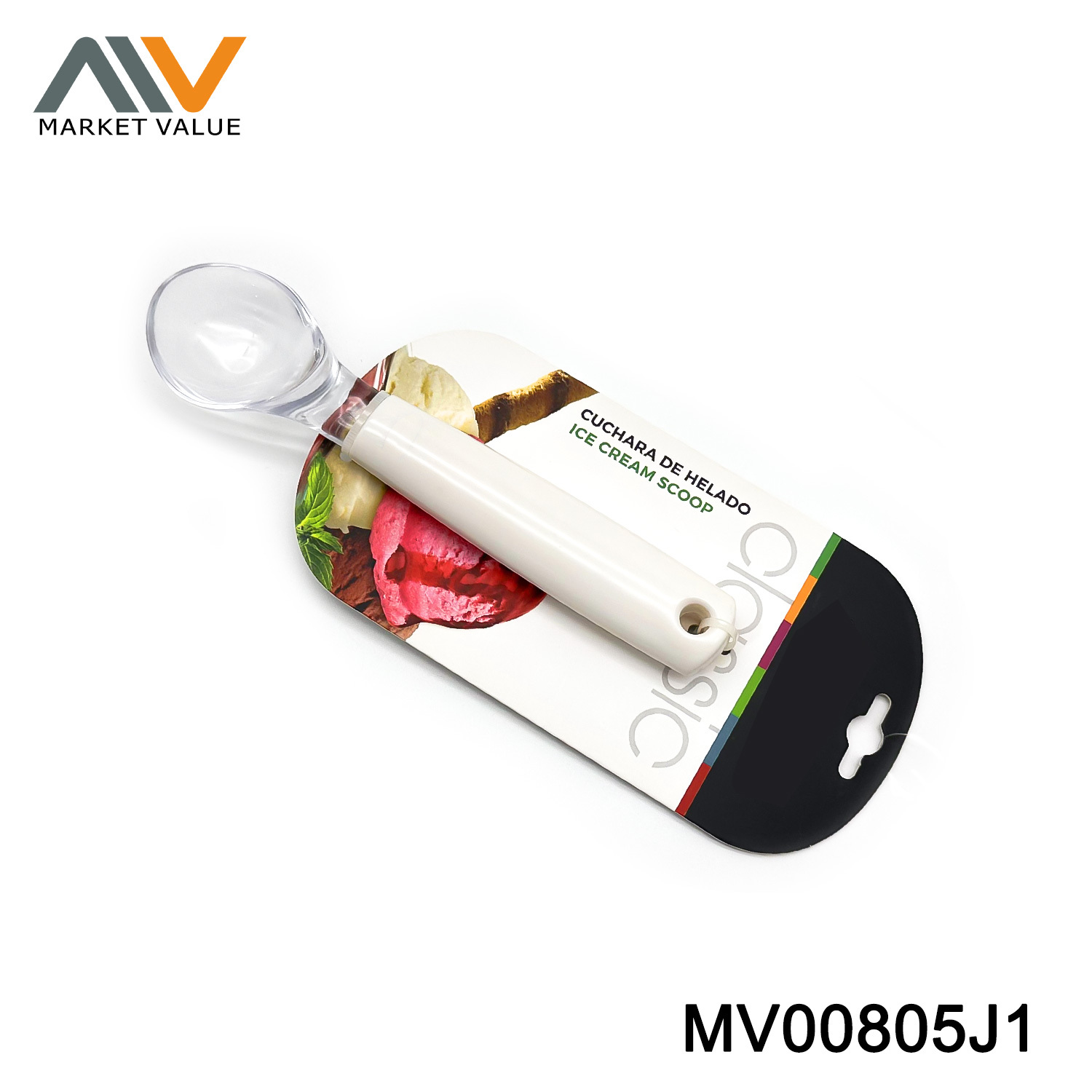 ICE CREAM SPOON ABS Handle THE HEAD PS