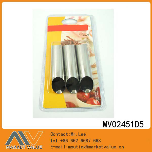 3PCS CREAM HORN CASE MOULD 430