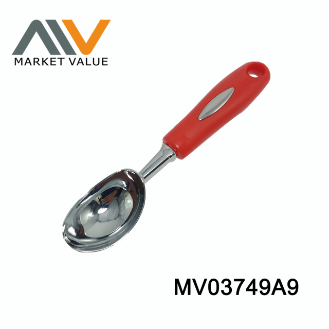 ICE CREAM SPOON WITH TPR HANDLE