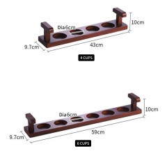 Wine Tasting Flight Board Carrier with Handles
