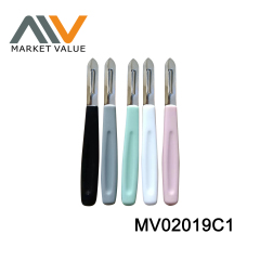 SS Peeler With Plastic Handle Style 8