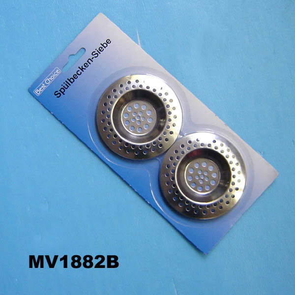2PCS SS SINK DRAINER SET