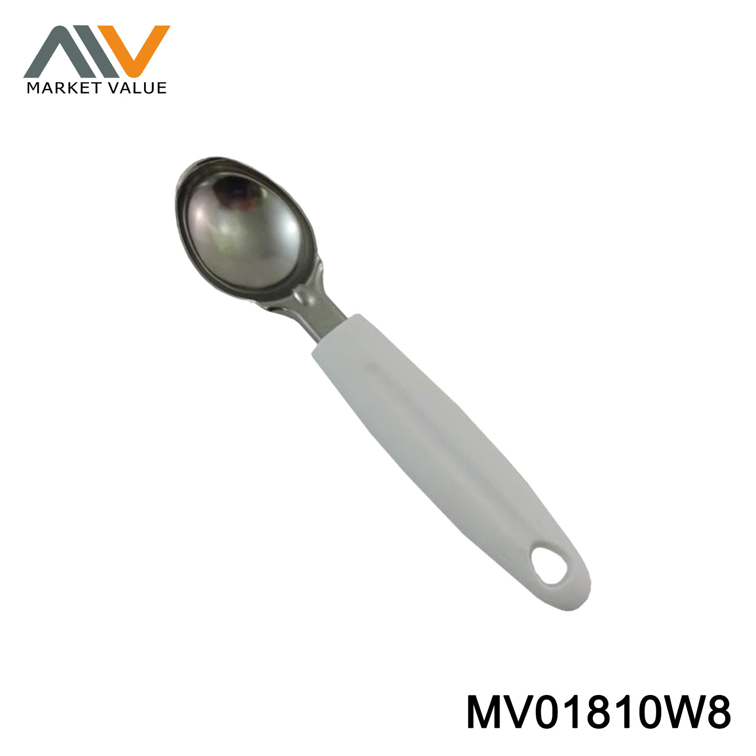 STAINLESS STEEL ICE CREAM SPOON with ABS Handle TC