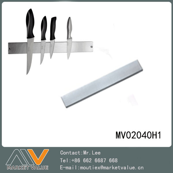 16in SS MAGNET KNIFE HOLDER PP POLYBAG