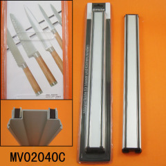 ALUMINIUM MAGNET KNIFE HOLDER SHRINKAGE with COLOR CARD