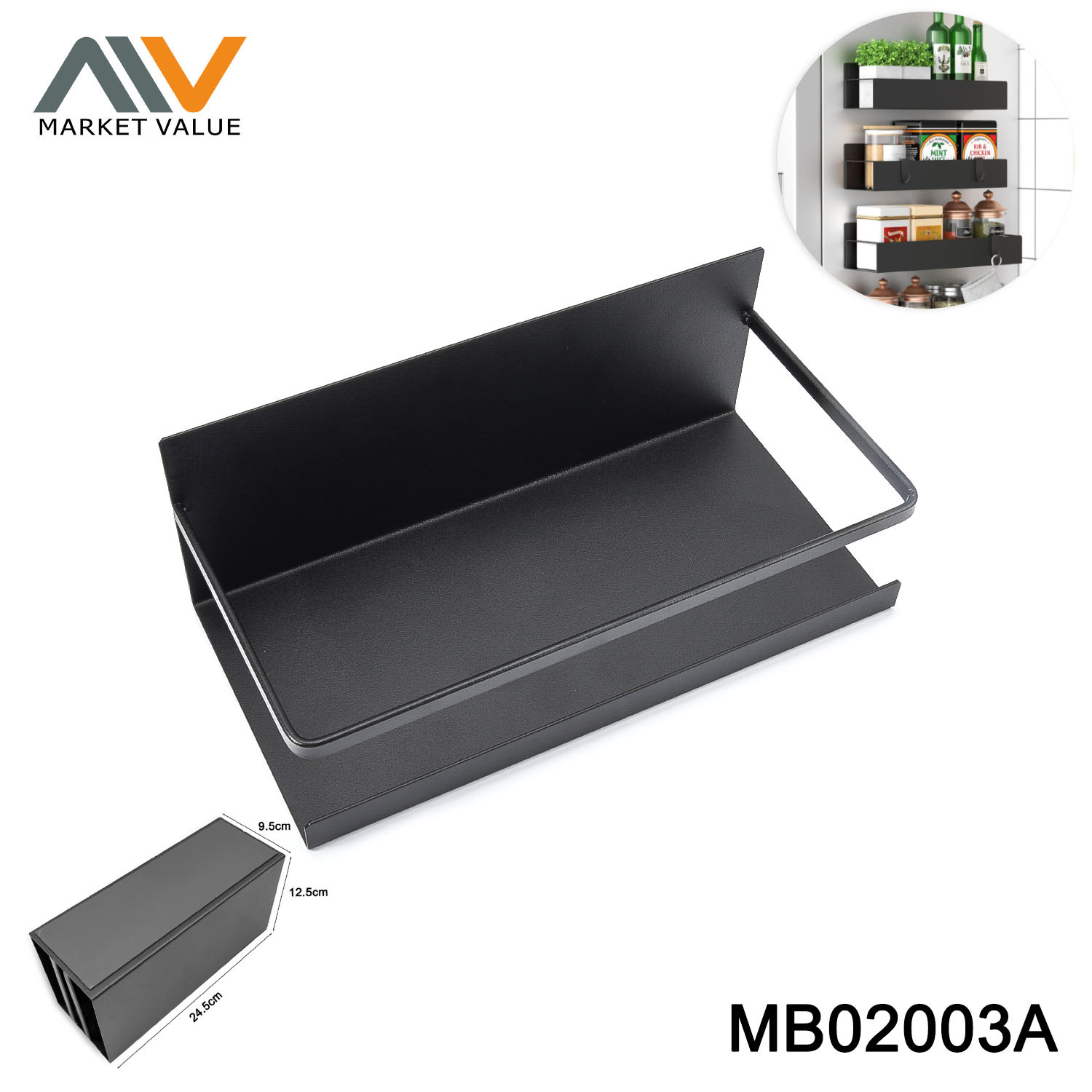 Metal fridge Rack Power Coated Hang Tag
