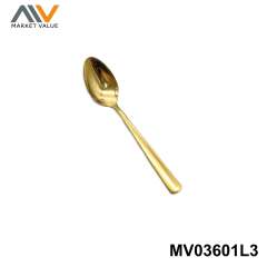 4pcs 410 SS Cutlery set with Gold Plated TC