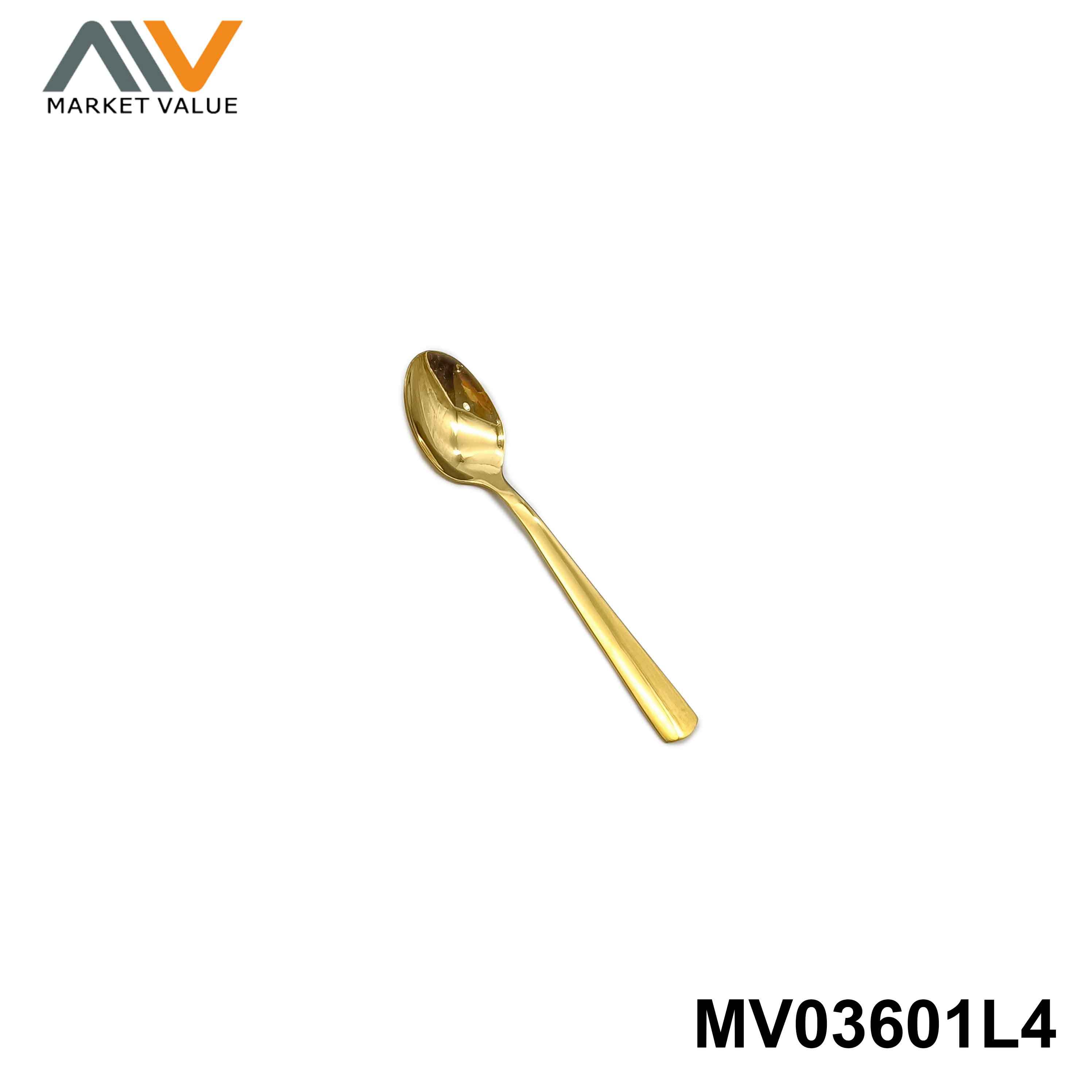 4pcs 410 SS Cutlery set with Gold Plated TC