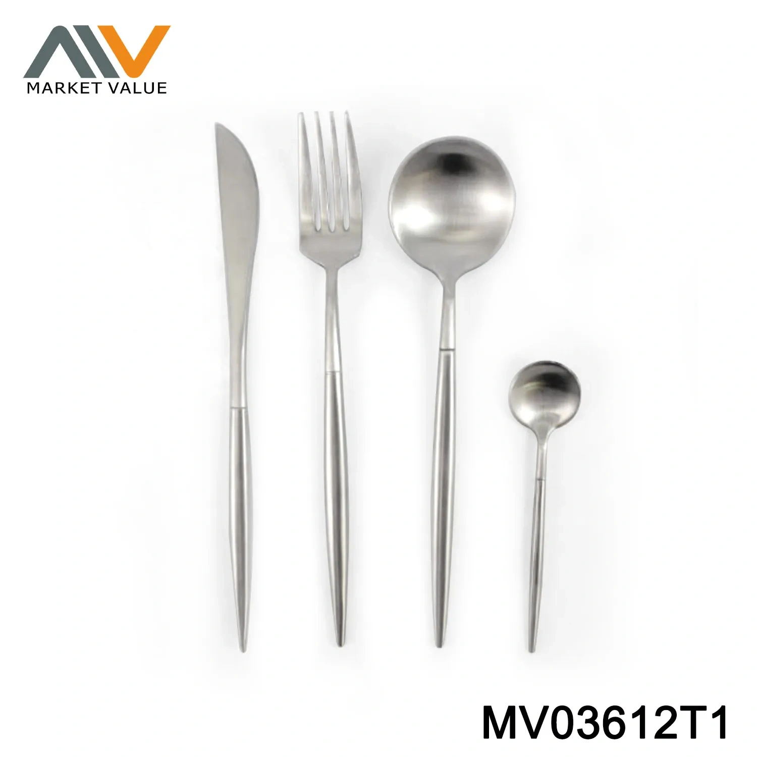 4PCS SS CUTLERY SET 304 TC style 2