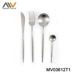 4PCS SS CUTLERY SET 304 TC style 2