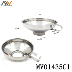15CM SS Wide Mouth Funnel TAG