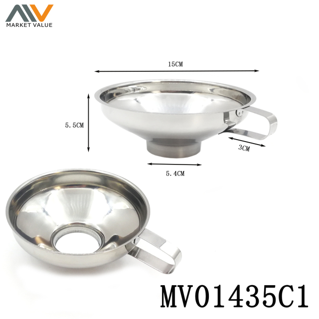 15CM SS Wide Mouth Funnel TAG