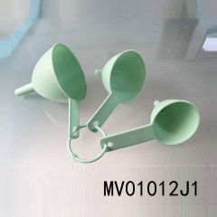 3PCS PLASTIC FUNNEL with Handle TAG CARD style 2
