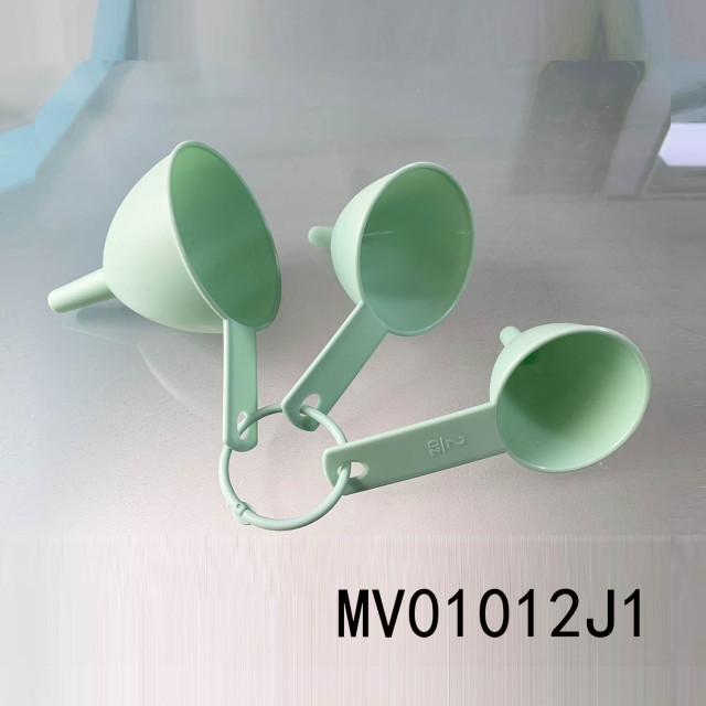 3PCS PLASTIC FUNNEL with Handle TAG CARD style 2