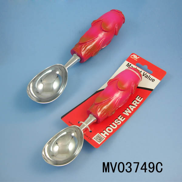 PITAYA SHAPE RESIN Handle ICE-CREAM SPOON TC