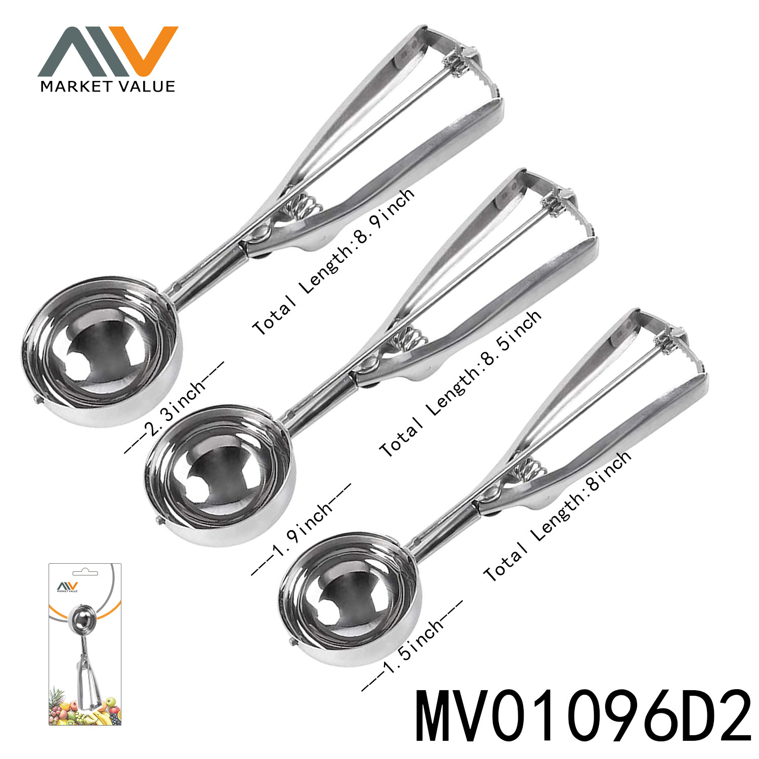 SS ICE-CREAM SPOON TC style 2