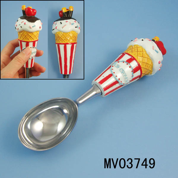ICE CREAM SHAPE RESIN Handle ICE CREAM SPOON