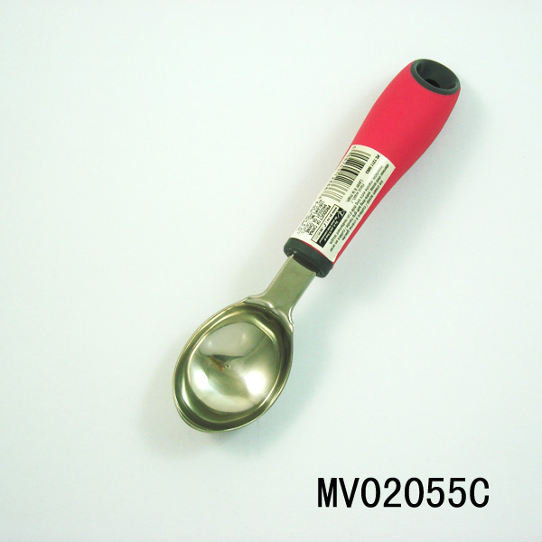 ICE-CREAM SPOON with PLASTIC Handle style 2