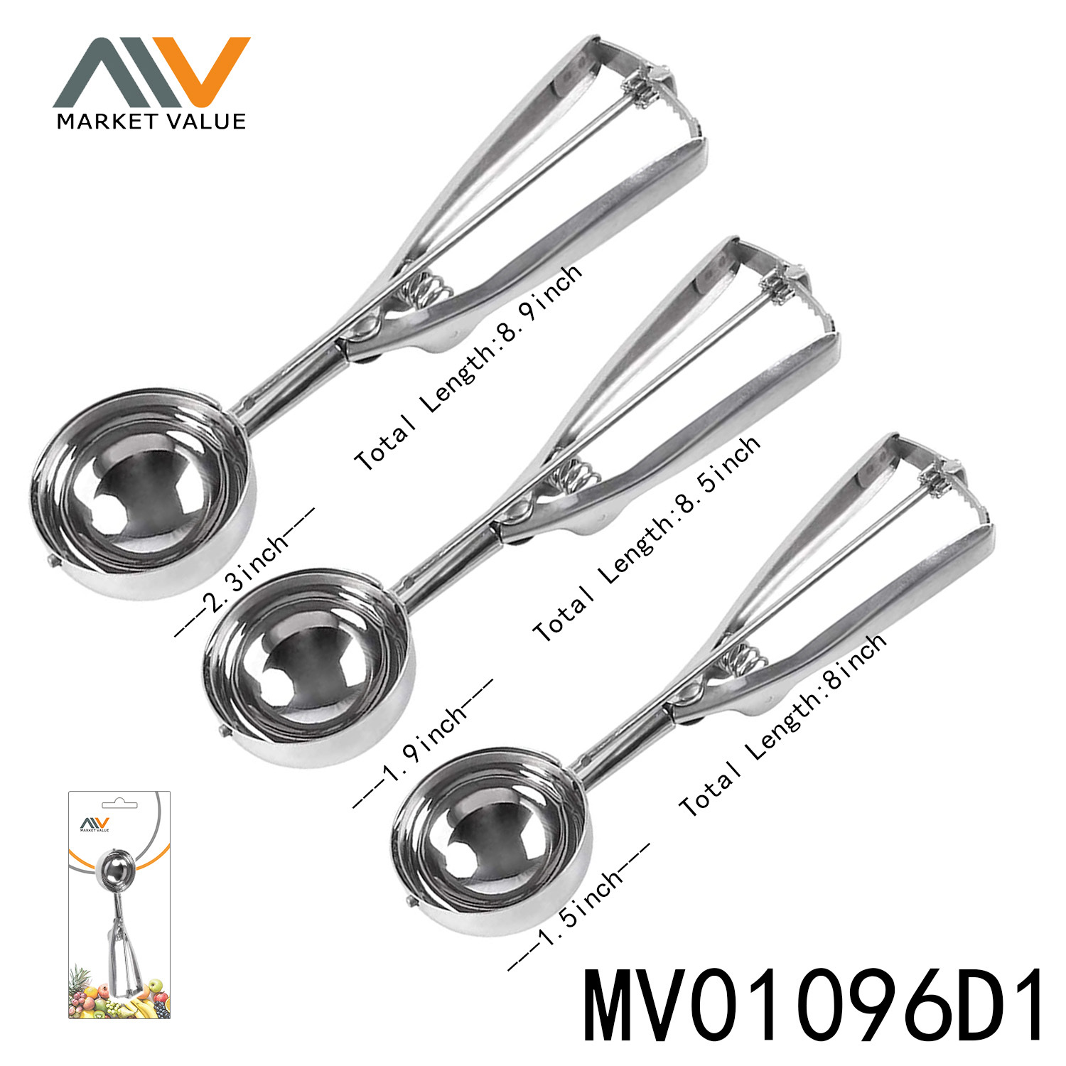 SS ICE-CREAM SPOON TC