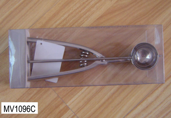 SS ICE CREAM SPOON in PVC BOX