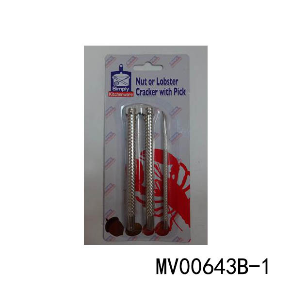 METAL NUTCRACKER with 1 PICKS