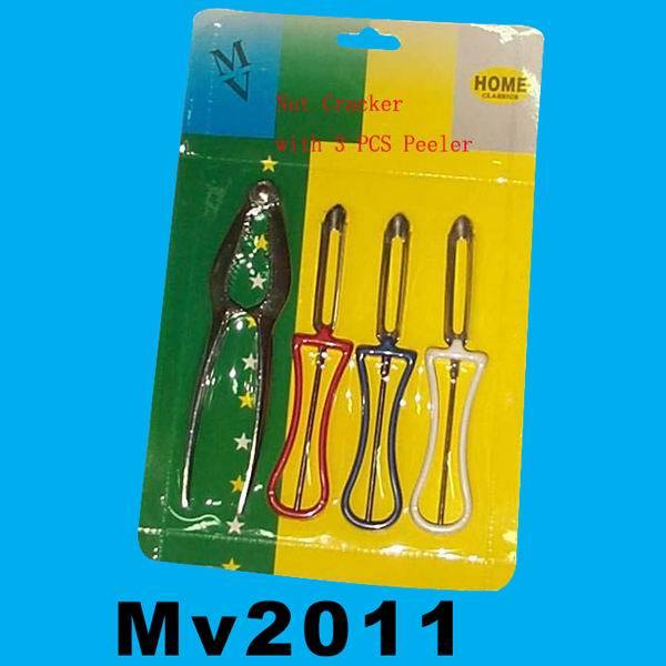 NUT CRACKER and 3PCS PEELER SET