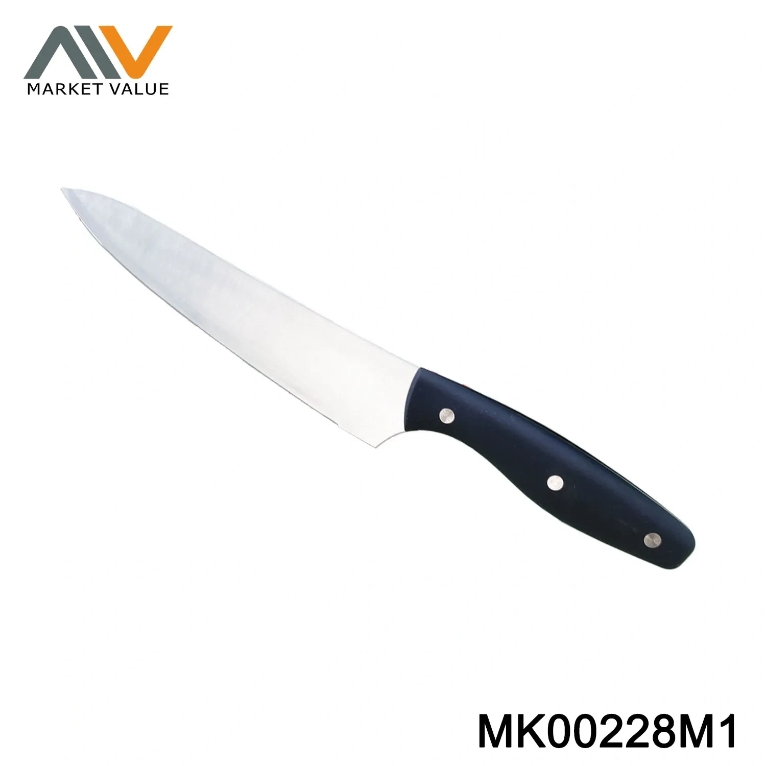 8" CHEF Knife with ABS Handle PVC TUBE with CARD