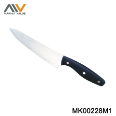 8" CHEF Knife with ABS Handle PVC TUBE with CARD