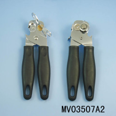 CHROME CAN OPENER with PLASTIC Handle TC style 4