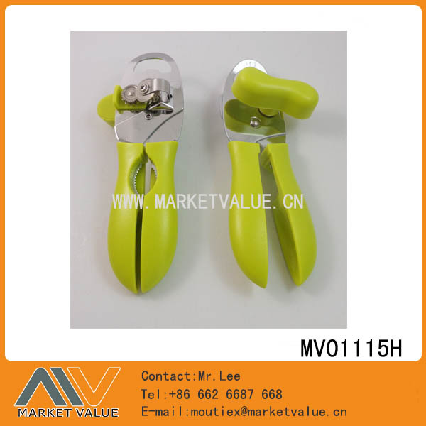 3IN1 CAN OPENER WBOTTLE SCREW OPENER with ABS Handle