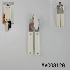 CAN OPENER with ABS with PLASTIC CHROME LOGO with Handle TC
