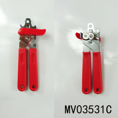 RED PLASTIC Handle SS CAN OPENER