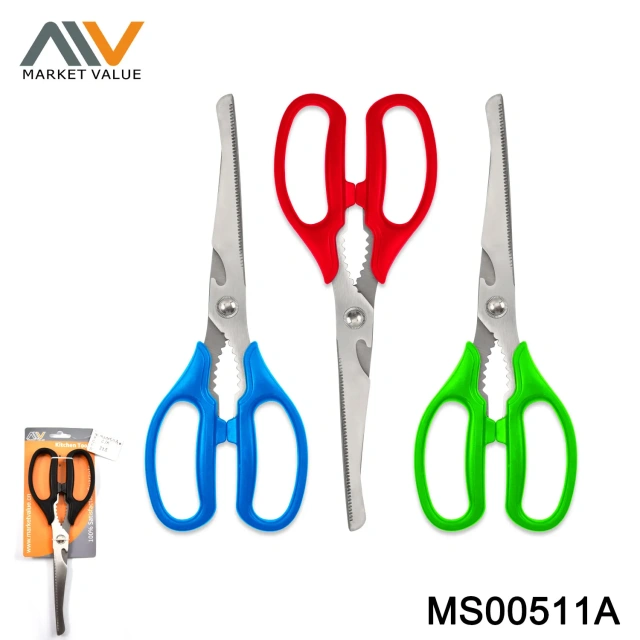 10" Kitchen Scissors With PP Handle,TC