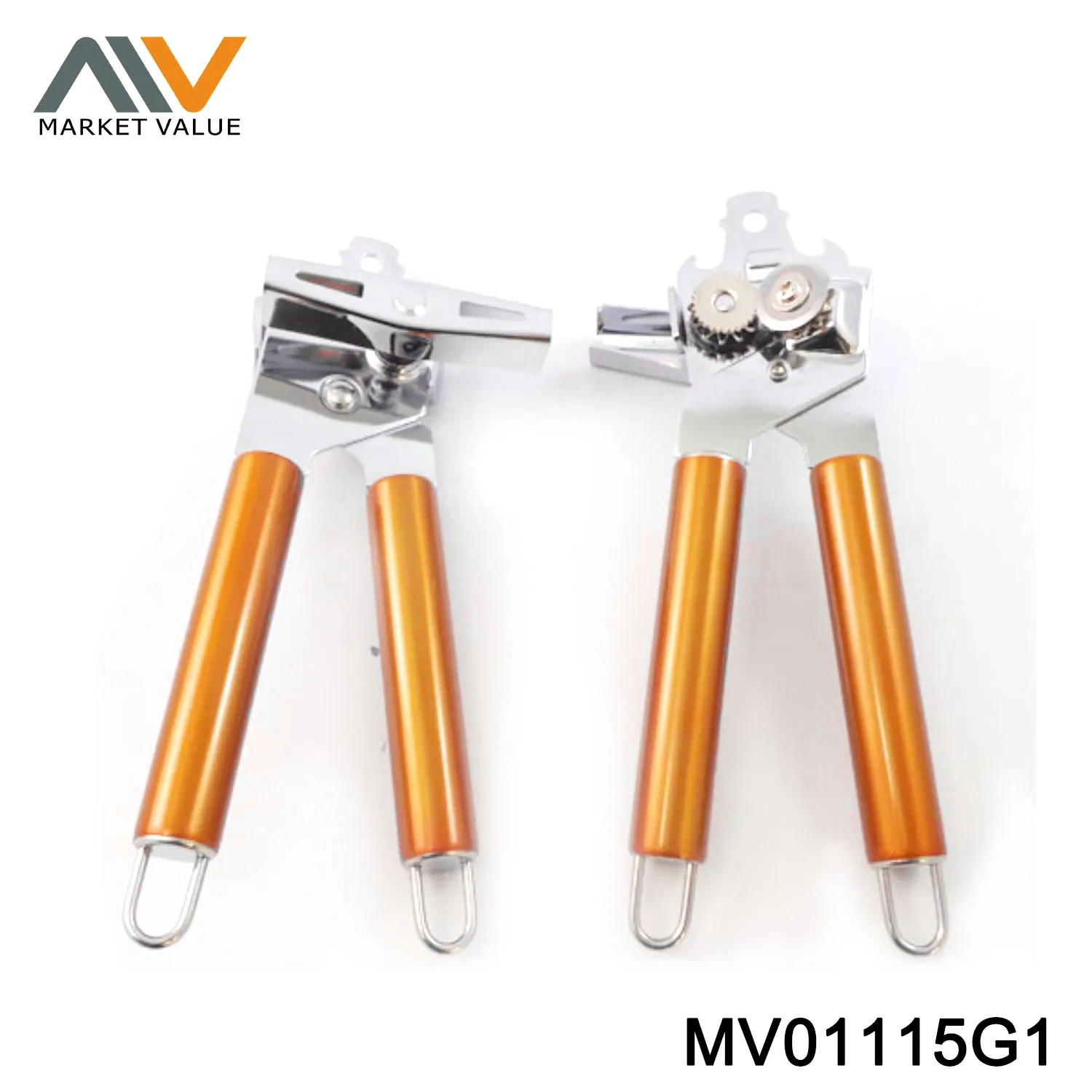 2PCS PATING Handle CHROME CAN OPENER TC