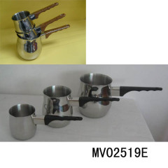 3PCS COFFEE POTmilk pot 6 12 24 OZ 201 0.6MM