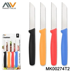 4PC SS Steak Knife PP